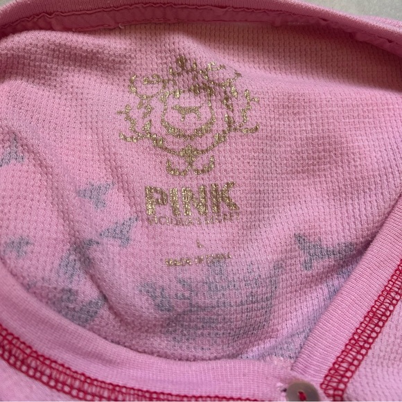 Y2K vintage Victoria's Secret PINK cotton thermal nightshirt - Picture 11 of 13